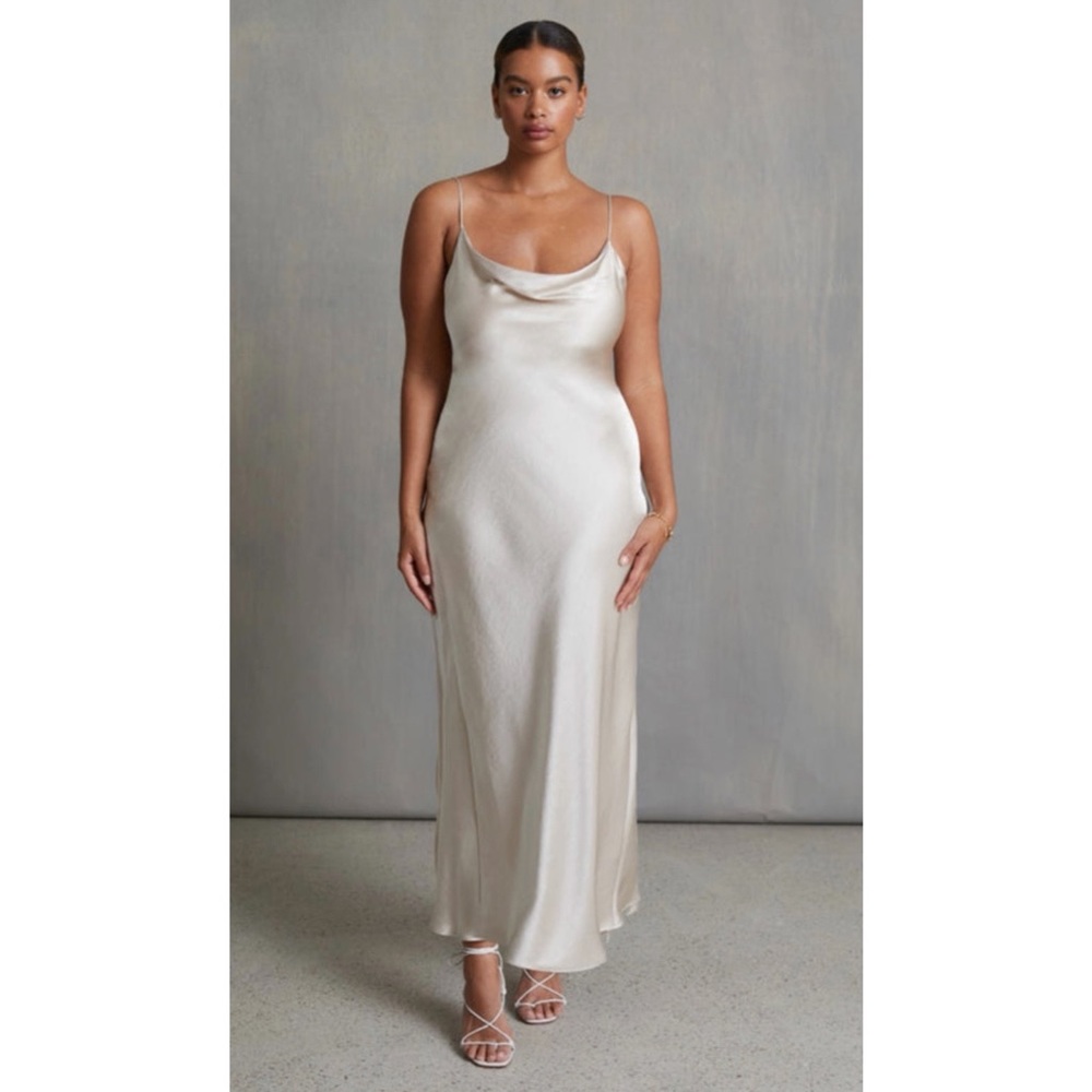 Bec + Bridge Moon Dance Slip Dress - Sand